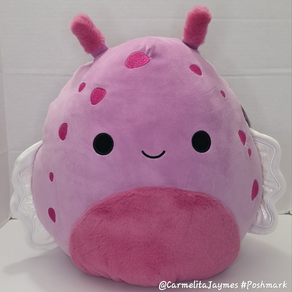 SHABNAM 🐌 16" Candy Pink Sea Slug Deep Sea Squad Original Squishmallow  NWT